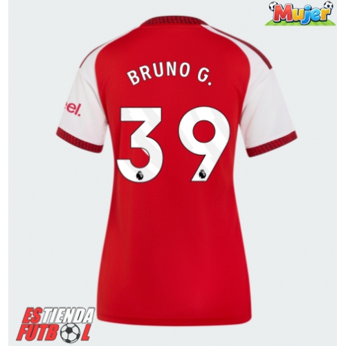 Arsenal Bruno Guimaraes #39 Primera Equipación Mujer 2026-27 Manga Corta